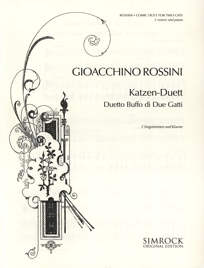 G. Rossini: Duetto Buffo di due Gatti , 2GesKlav