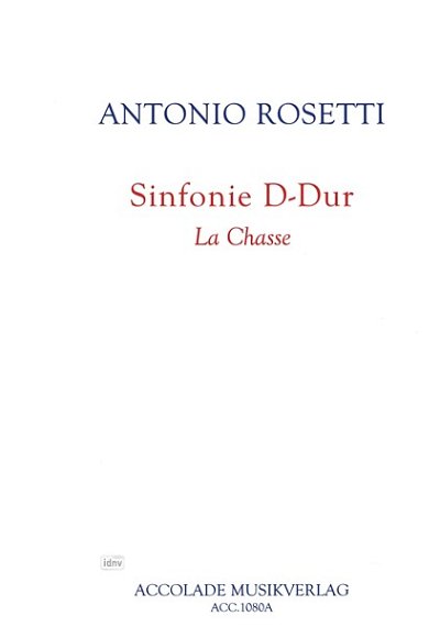 A. Rosetti: Sinfonie D-Dur, Sinfo (Part.)