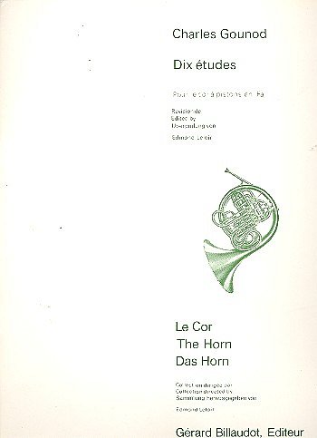 C. Gounod: 10 Etudes, Hrn
