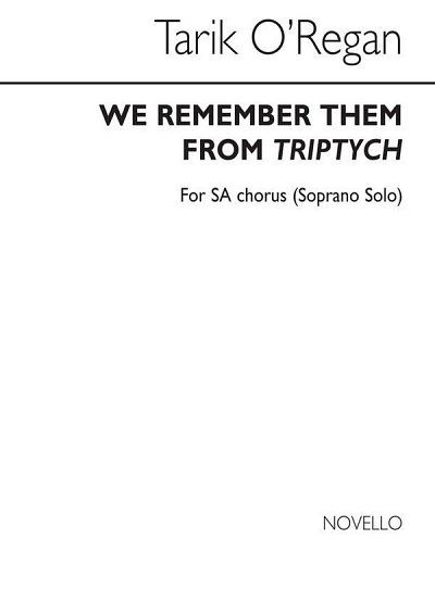 T. O'Regan: We Remember Them (SA/Organ)