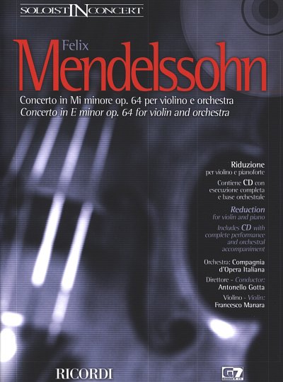 F. Mendelssohn Barth: Soloist In Concert: Concerto I, VlKlav