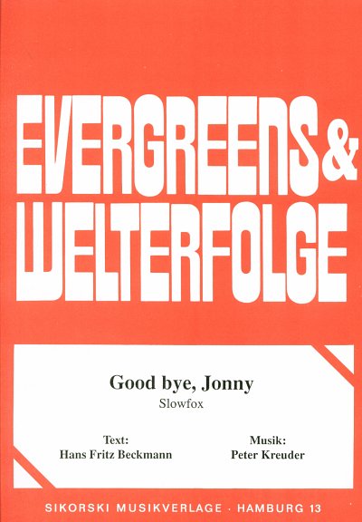 P. Kreuder: Good Bye Jonny Evergreens 