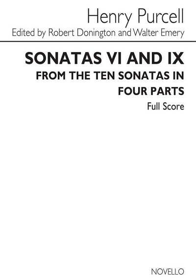 H. Purcell: Sonatas VI And IX (Part.)