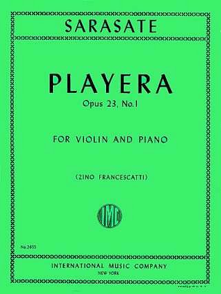 Playera Op. 23 N. 1 (Francescatti), VlKlav (KlavpaSt)