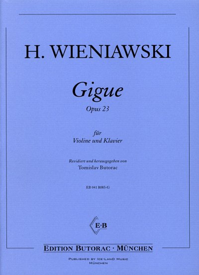 H. Wieniawski: Gigue op. 23, VlKlav (KlavpaSt)