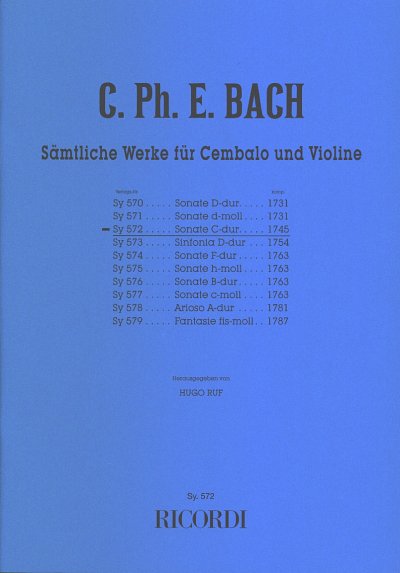 C.P.E. Bach: Sonate C-Dur