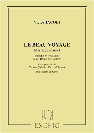 Le Beau Voyage Cht-Piano , GesKlav