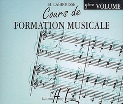 M. Labrousse: Cours de formation musicale Vol.5 (CD)
