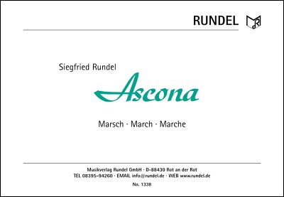 Siegfried Rundel: Ascona