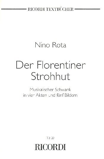N. Rota: Der Florentiner Strohhut (Txt)