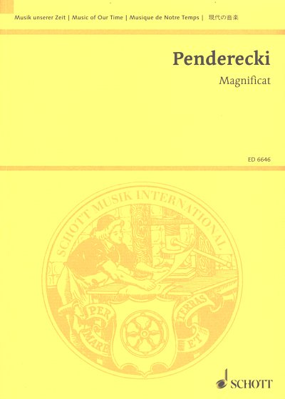 K. Penderecki: Magnificat (Stp)