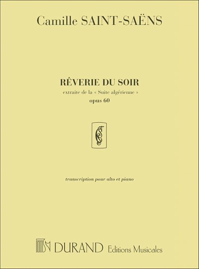 C. Saint-Saëns: Rêverie Du Soir  (Part.)