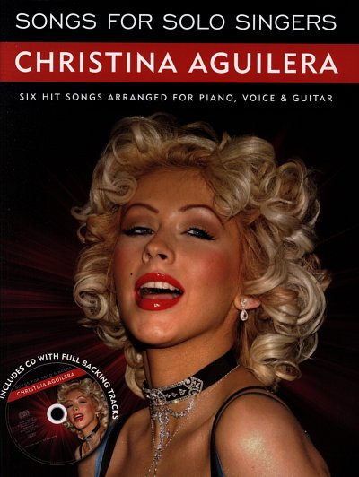 C. Aguilera: Songs For Solo Singers: Chr, GesKlaGitKey (+CD)