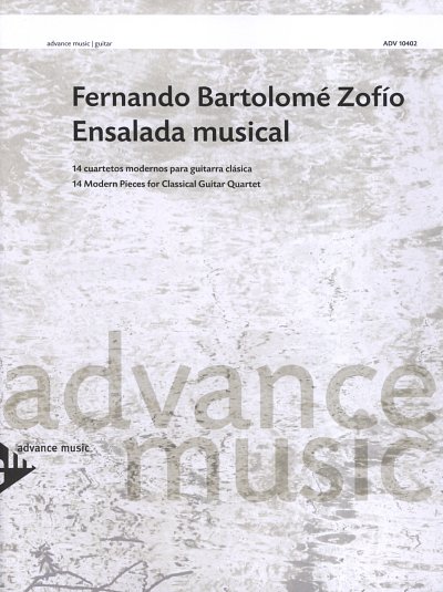 Z.F. Bartolome: Ensalada musical, 4 Gitarren