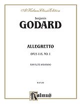 DL: B. Godard: Godard: Allegretto, Op. 116, N, FlKlav (Klavp