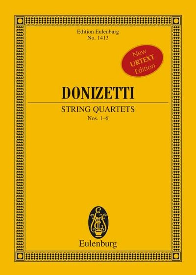 DL: G. Donizetti: Streichquartette, 2VlVaVc (Stp)