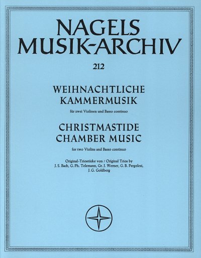 A. Strauch: Weihnachtliche Kammermusik, 2VlBC (Pa+St)