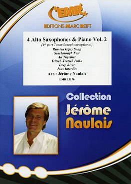 J. Naulais: 4 Alto Saxophones & Piano Vol. 2, 4AltsaxKlav