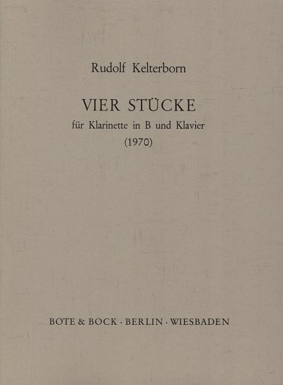 R. Kelterborn: Vier Stücke (1970)