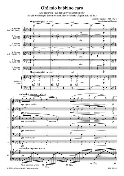DL: G. Puccini: Oh! mio babbino caro Arie (Lauretta) aus der