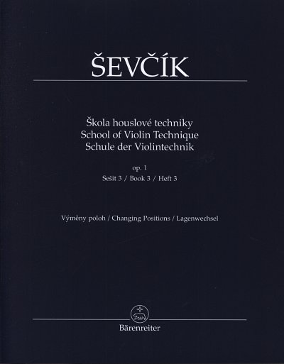 O. Sevcik: Schule der Violintechnik op. 1/3, Viol