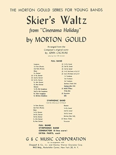 M. Gould: Skier's Waltz, Blaso (Part.)