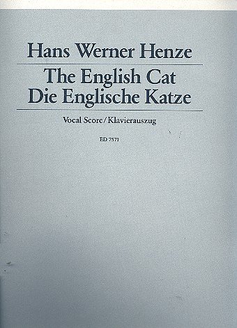 H.W. Henze: Die englische Katze, GesChOrch (KA)