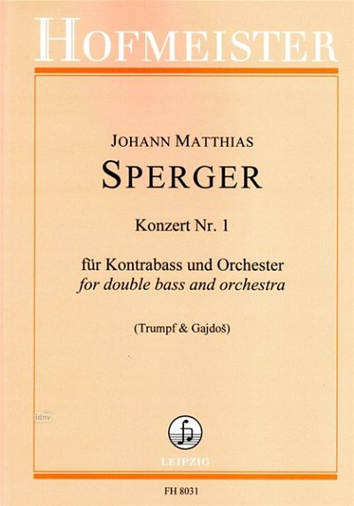 J.M. Sperger: Konzert Nr.1 (Part.)