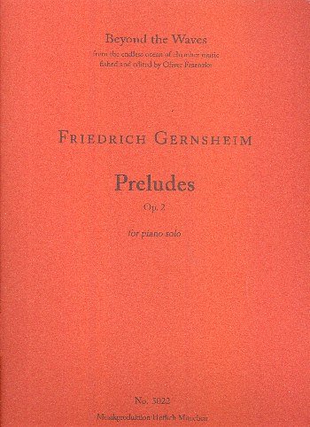 F. Gernsheim: Preludes op.2