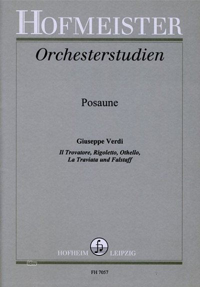 G. Verdi: Orchesterstudien Posaune