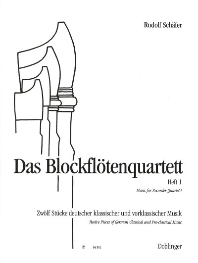 AQ: R. Schaefer: Blockfloetenquartett 1 (B-Ware)
