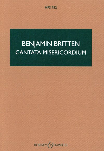 B. Britten: Cantata Misericordium op. 69 (Stp)