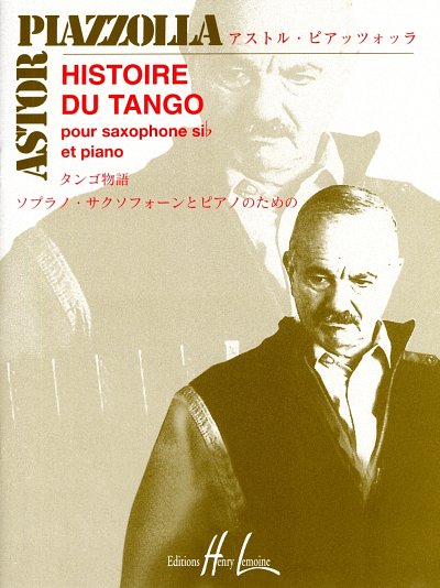 A. Piazzolla: Histoire du Tango, SsaxKlav (KlavpaSt)