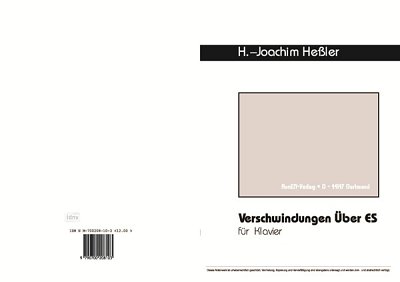 Hessler H. Joachim: Verschwindungen Ueber Es