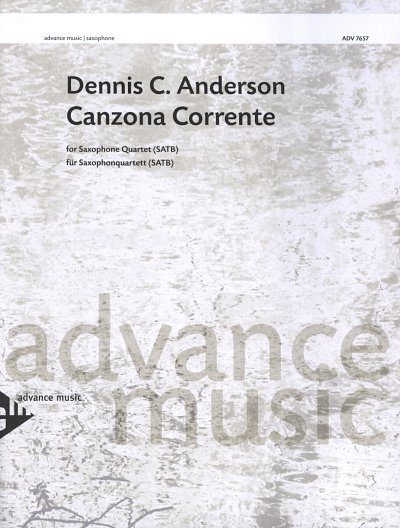 Anderson, Dennis C.: Canzona Corrente