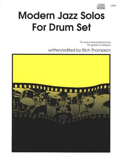 R. Thompson: Modern Jazz Solos for Drum Set, Drst (+CD)