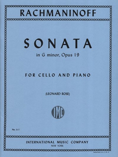 Sonata in G minor, Op. 19