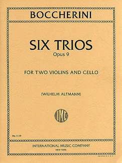 L. Boccherini: 6 Trii Op. 9 (Altmann) (Bu)