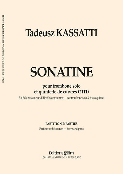 T. Kassatti: Sonatine, Pos5Blech (Pa+St)