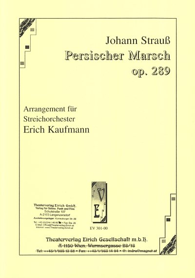 J. Strauss (Sohn): Persischer Marsch Op 289