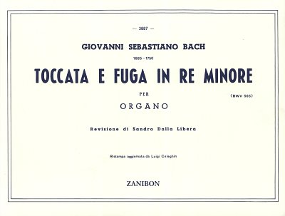 J.S. Bach: Toccata E Fuga In Re Min. Bwv565, Org (Part.)