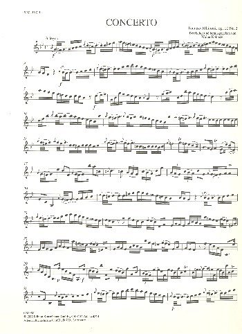 T. Albinoni: Concerto a cinque g-moll op. 10/, VlStrBc (Vl1)