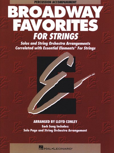 Broadway Favorites for Strings (Schlzg)