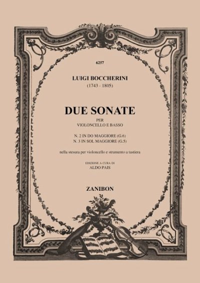 L. Boccherini: Sonata n. 2 in Do magg. & Sonata n. 3 (Part.)