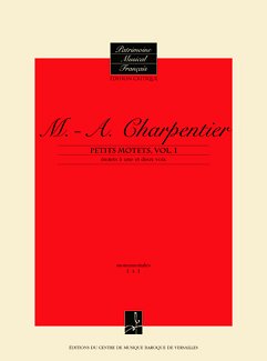 M.-A. Charpentier: Petits Motets 1, GesInstr (Part.)