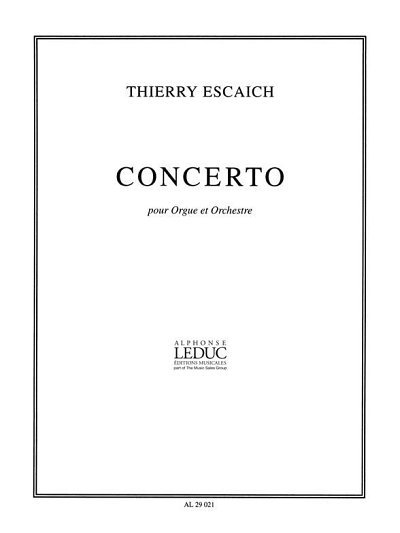 T. Escaich: Concerto, OrgOrch