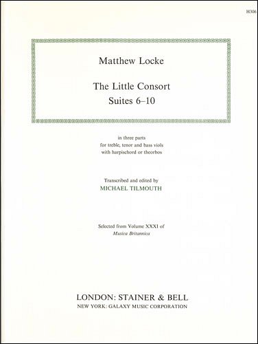 M. Locke: The Little Consort, 3VdgBc (Pa+St)