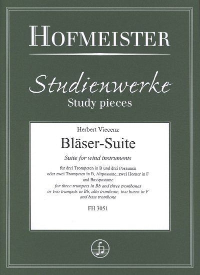 H. Viecenz: Bläser-Suite, Blech6 (Pa+St)