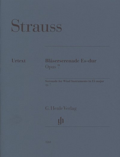 R. Strauss: Bläserserenade Es-dur op. 7, Blas/Posch (Stsatz)