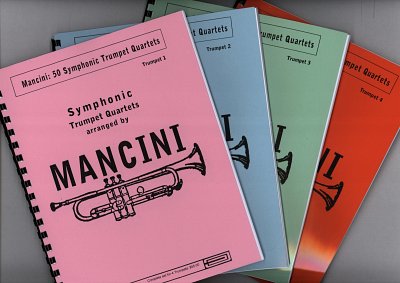 A. Mancini: 50 Symphonic Trumpet Quartets, 4Trp (Stsatz)